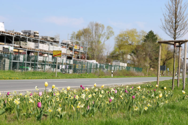 Ortsausgang nach Diestedde